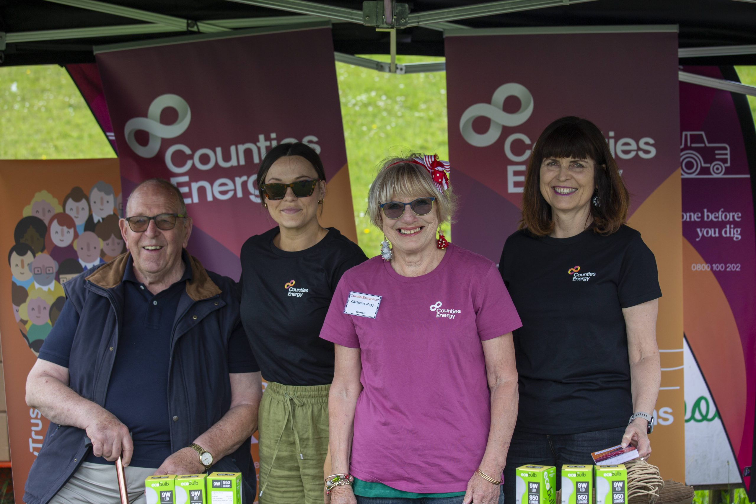 Counties Energy Christmas on the Green Christine Rupp at Christmas on the Green - Counties Energy Trust
